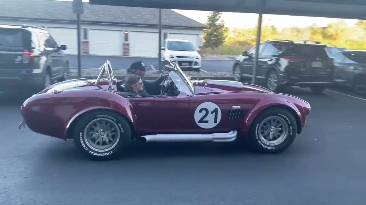 Superformance 427 side oiler idle and take off