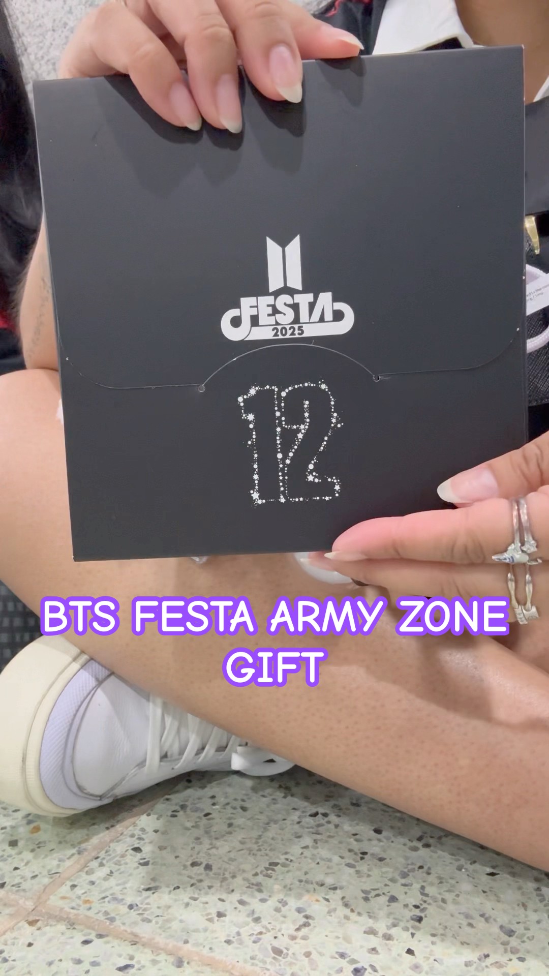 BTS FESTA 2025 ARMY ZONE GIFT 💜 #bts #bangtan #btsfesta