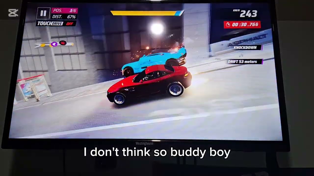 Asphalt legends on xbox series s 