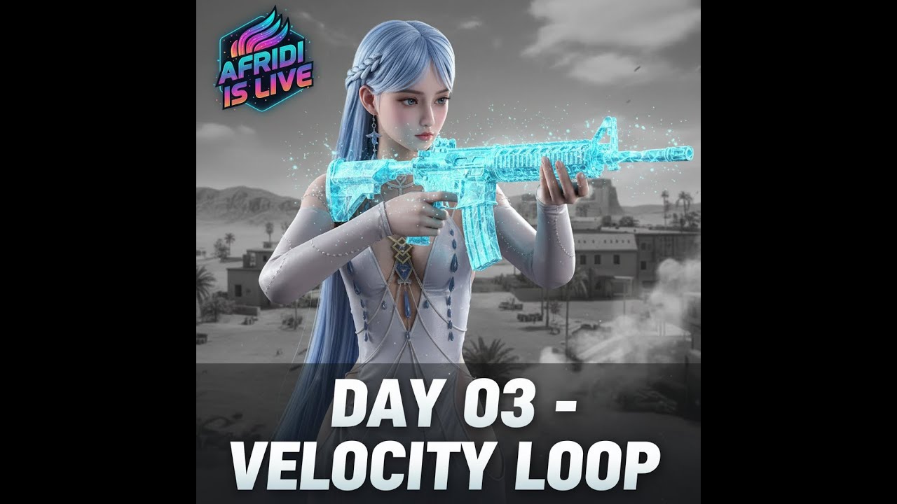 DAY 03 – VELOCITY LOOP | Vanguard Protocol | Speed Tactics + Hyper Rotations | BGMI Live