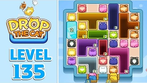 Drop The Cat Level 135 Walkthrough Solution