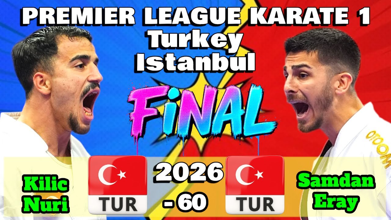 SAMDAN Eray TUR 🇹🇷 vs KILIC Nuri TUR 🇹🇷  | 2026 Premier League Turkey | Seniors  -60 kg