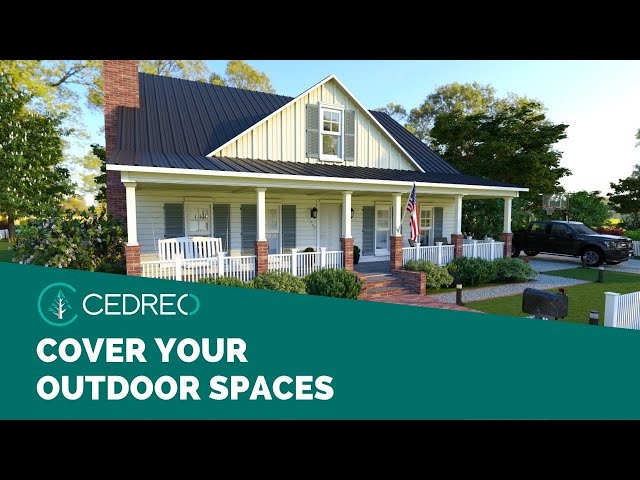 [Cedreo Tutorial] How to Create a Covered Porch?