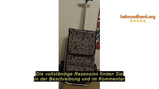 Produktbewertung reisenthel Shopping Trolley Leo Macchiato - Leichter, geräumiger Shopping Trolley f screenshot 4