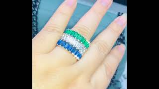 Eternity Fireworks Spark Rings by Grace & Shine Boutique