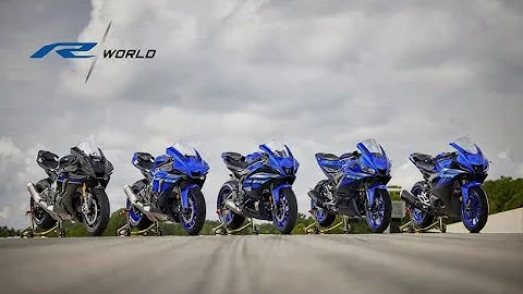 Yamaha YZF-R Series Ultimate Exhaust Sound Comparison | R125-R15-R25-R3-R6-R7-R1-R1M 