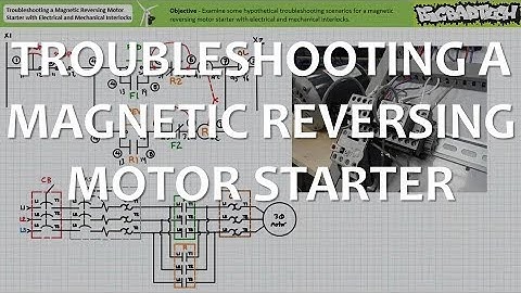 Troubleshooting a Magnetic Reversing Motor Starter with Interlocks