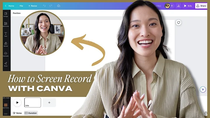 How to Record Your Screen and Face with Canva | Free, Easy and Instant!