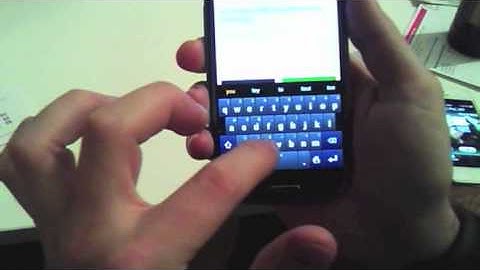 Swype on Samsung Galaxy S3