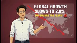 Global growth slows to 2.8%: IMF sounds the alarm.