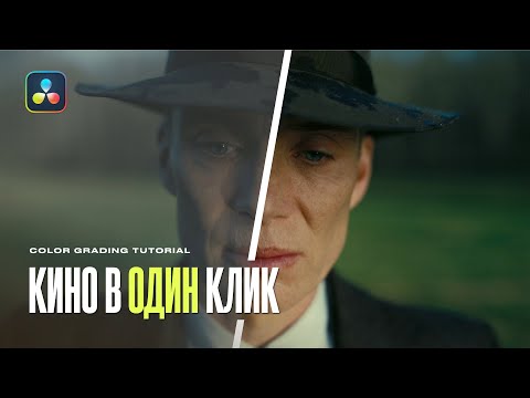 Видео: Быстрее уже НЕКУДА. Скопируй цветокоррекцию из любого фильма в Davinci Resolve. Color Match OFX