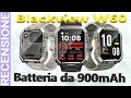 Blackview w60 smartwatch 20 display tft robusto con illuminazione emergenza chiamate bluetooth