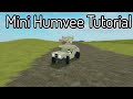 Mini Humvee Tutorial || Roblox Plane Crazy