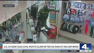 U.S. citizen files civil rights claim after ICE raid at his car wash
