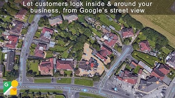 Let customers look inside and around your business from google street view