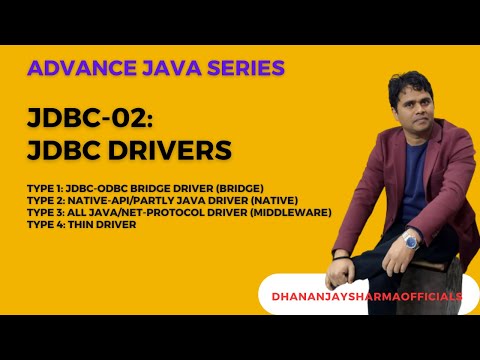 JDBC-02: JDBC Drivers | Advanced Java Tutorial in Hindi