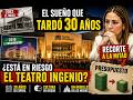 El teatro que tardó 30 años en construirse y recibió a miles de estrellas; está en riesgo de morir