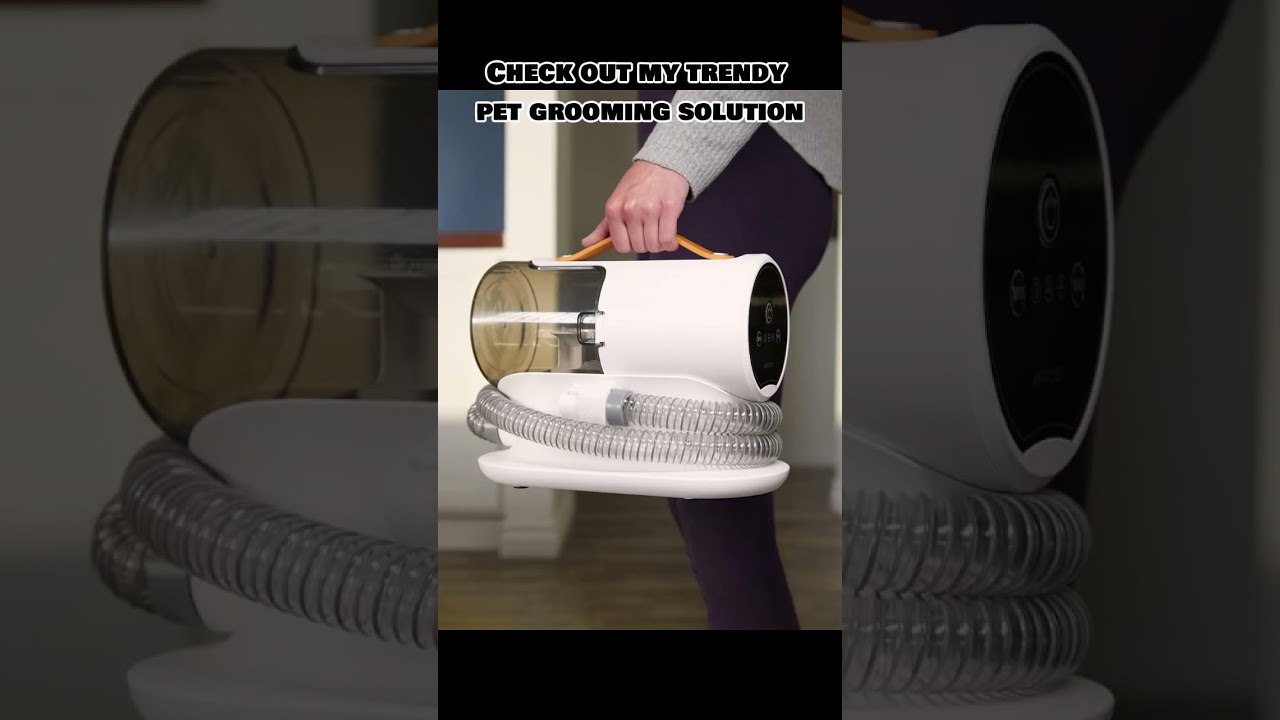 Dog Hair Vacuum & Dog Grooming Kit 