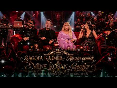 Sagopa - ateşten gömlek & Mine koşan - geceler /STUDİO/ERKEK-KADIN VOKAL/ARABESK TRAP Aİ MASTER MİX