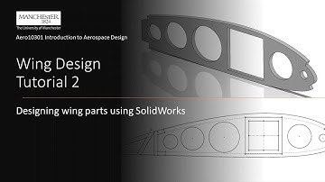 Wing design tutorial 2 -  Designing wing parts using Solidworks