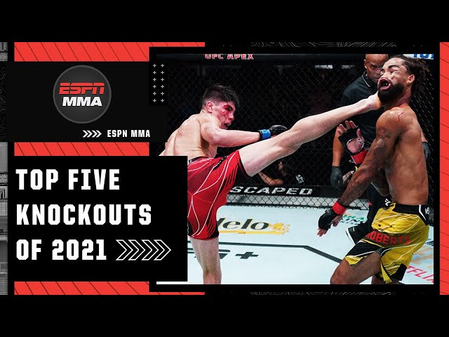 UFC/MMA 'Knockouts of the Year' 2021 - Top 5 List 