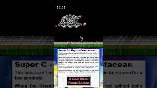 U Can Beat Video Games - Super C - Boss: Krypto-Crustacean