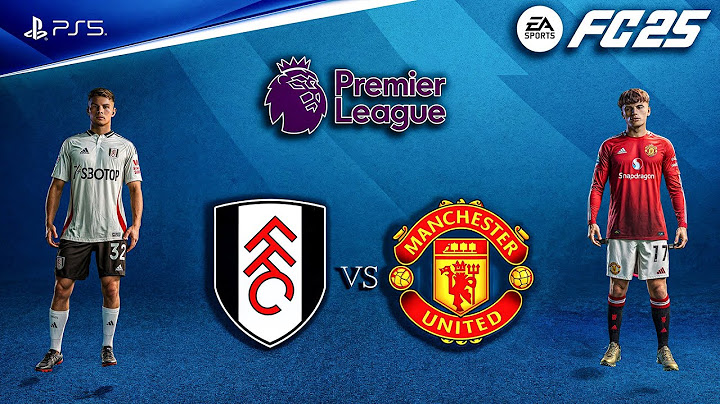 FC 25 - Fulham vs. Man United | Premier League 24/25 Full Match | PS5™ [4K60]