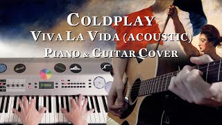 Download lagu Coldplay - Viva La Vida (Acoustic Version) | Piano & Guitar Cover