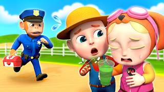 healthy food vs junk food police officer song good habits