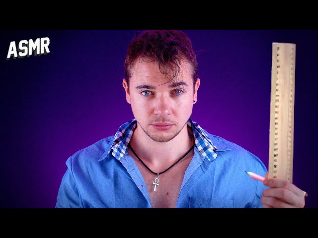 4K ASMR POV: I'm your HOME TEACHER!