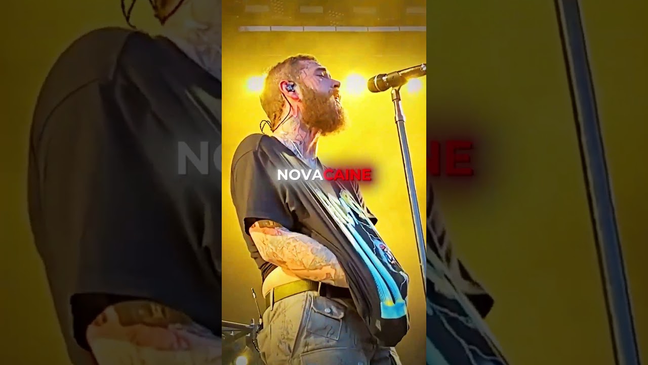 POST MALONE gives it his ALL in a live performance🔥🔥
