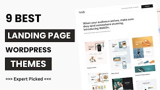 9 Best WordPress Themes for Landing Page 2024 | One Page WordPress Theme