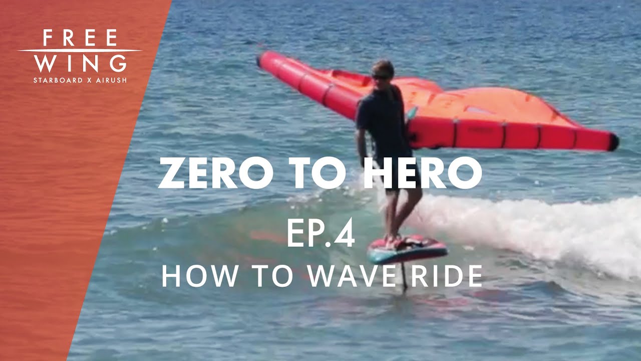 Wingfoiling How To Wave Ride | Wingboarding Zero to Hero Ep 4 with