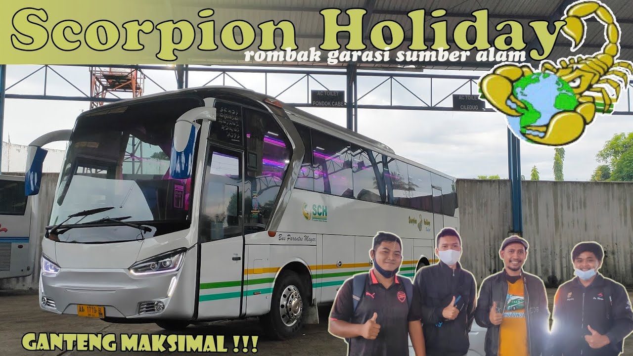 ROMBAKAN ALA SUMBER ALAM!! KANG ENYON AMBIL SENDIRI BUS SCH 731 GOLDEN ...
