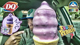 Dairy Queen® Fruity Blast Dipped Cone Review! 👸🍇🍦 | theendorsement screenshot 5