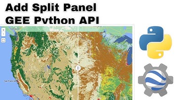 How to Add Split Panel in Google Earth Engine Python API