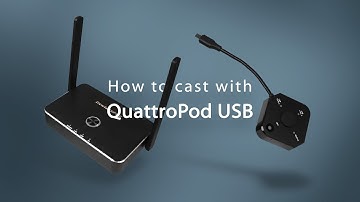How to cast wireless presentations from QuattroPod USB in seconds