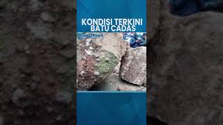 Kondisi Terkini, Batu Besar Cadas Pangeran Bersih & Terpasang Terpal #Shorts