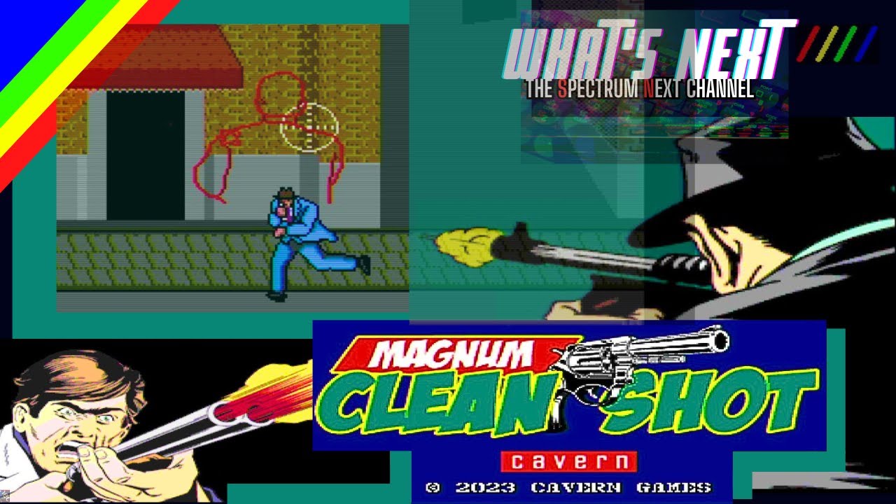 Zx Spectrum Next - Magnum Clean Shot (WIP DEMO) - YouTube