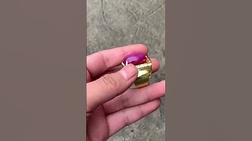 Nhẫn Nam Vàng 10k Đá Chủ Ruby Tự Nhiên Yên Bái  #daruby #ruby #gemstone #gems #daquylucyen #jewelry