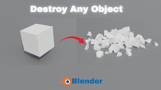 How to Break Objects in Blender