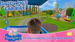 Ride Daddy Pigs Car In Peppa Pig World At Paultons Park Feb 2026 4K