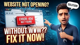 Website not opening without www | website not working without www in hindi #www #godaddy Update