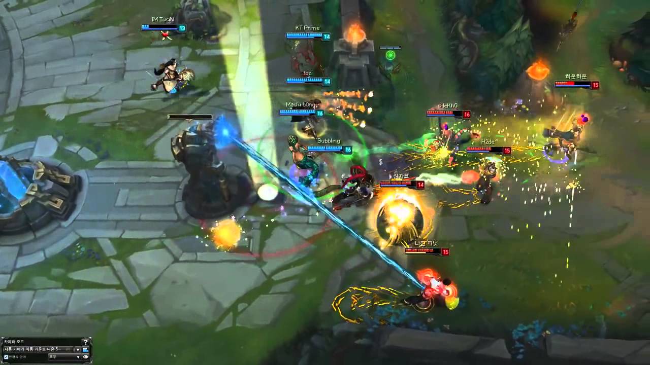 Najin Peanut Lee Sin Jungle Pentakill, KR LOL Highlight