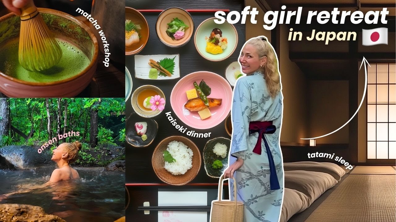 Soft Girl Retreat in Japan 🪷 Ryokan Life, Onsen Moments & Feminine Energy