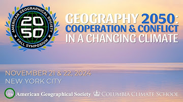 Geography 2050 | AGS Symposium 2024 | Welcome, Introduction & Overview