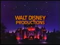 Walt disney productions  walt disney television  buena vista television logos 19821986