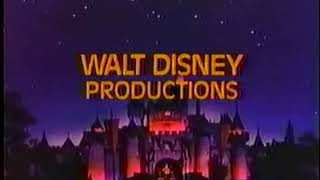 Walt Disney Productions / Walt Disney Television / Buena Vista Television logos (1982/1986)