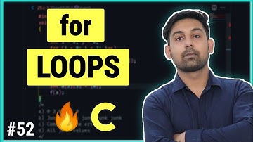 For Loop In C | Full Lecture In Hindi | By Nirbhay Kaushik