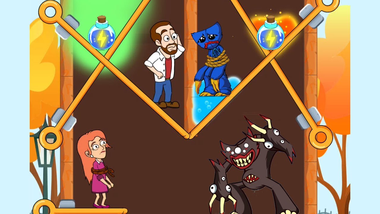 Home Pin Puzzle Rescue Game Pull The Pin New Gameplay